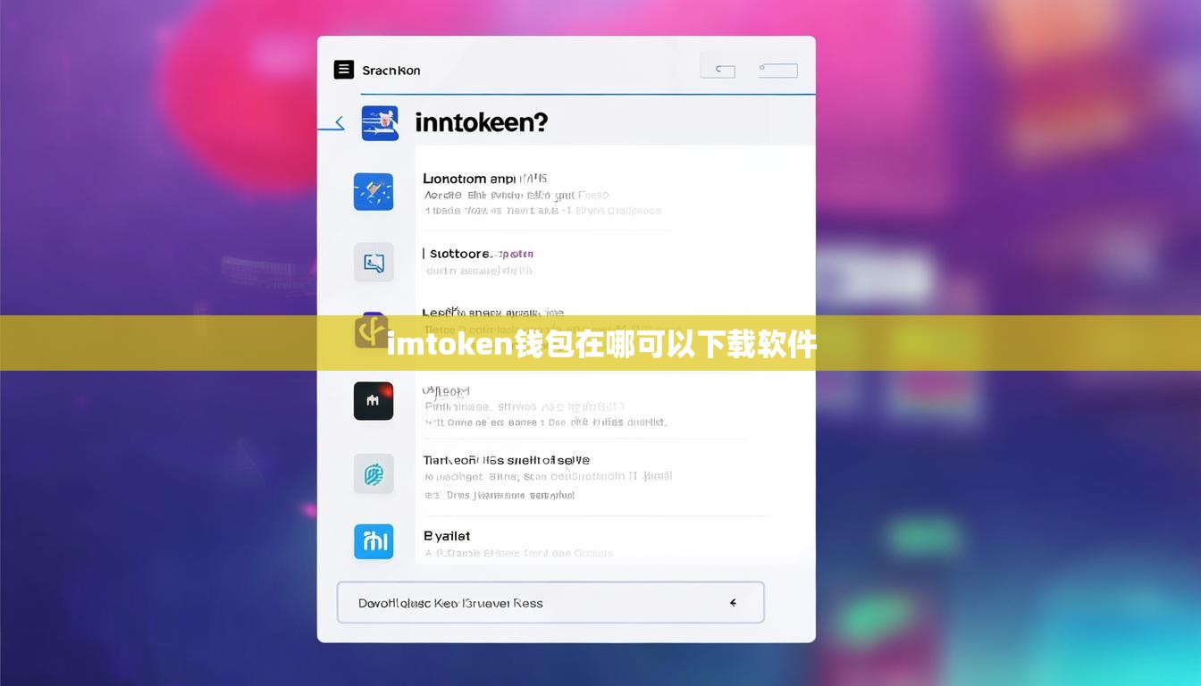 imtoken钱包在哪可以下载软件