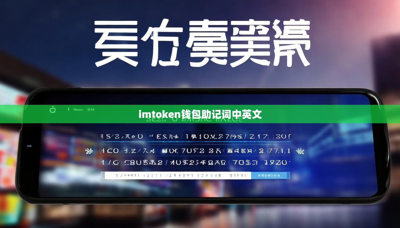 imtoken钱包助记词中英文