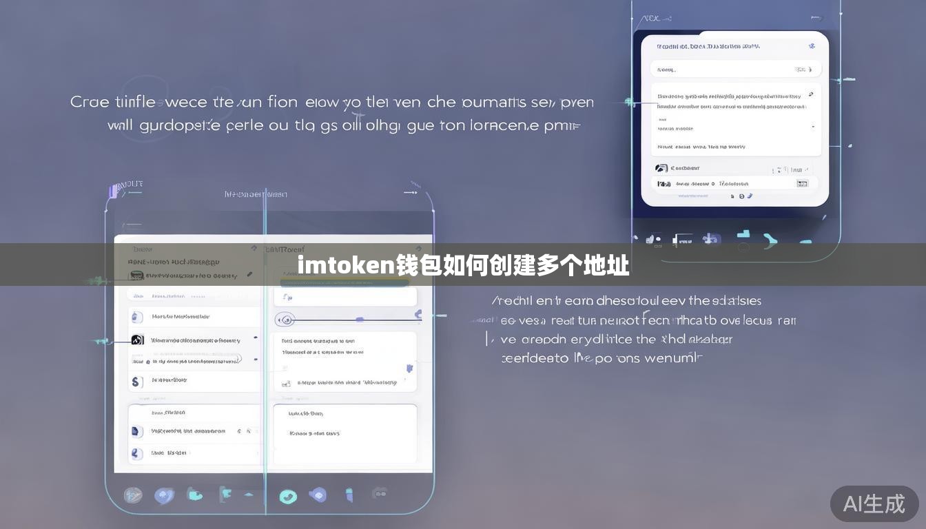 imtoken钱包如何创建多个地址
